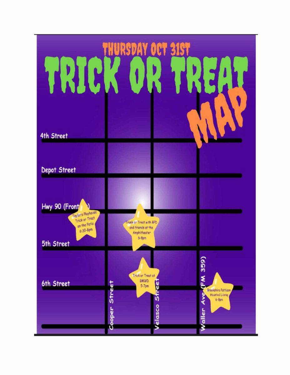 Image of Trick or Treat Location Map for parties - Page 1 